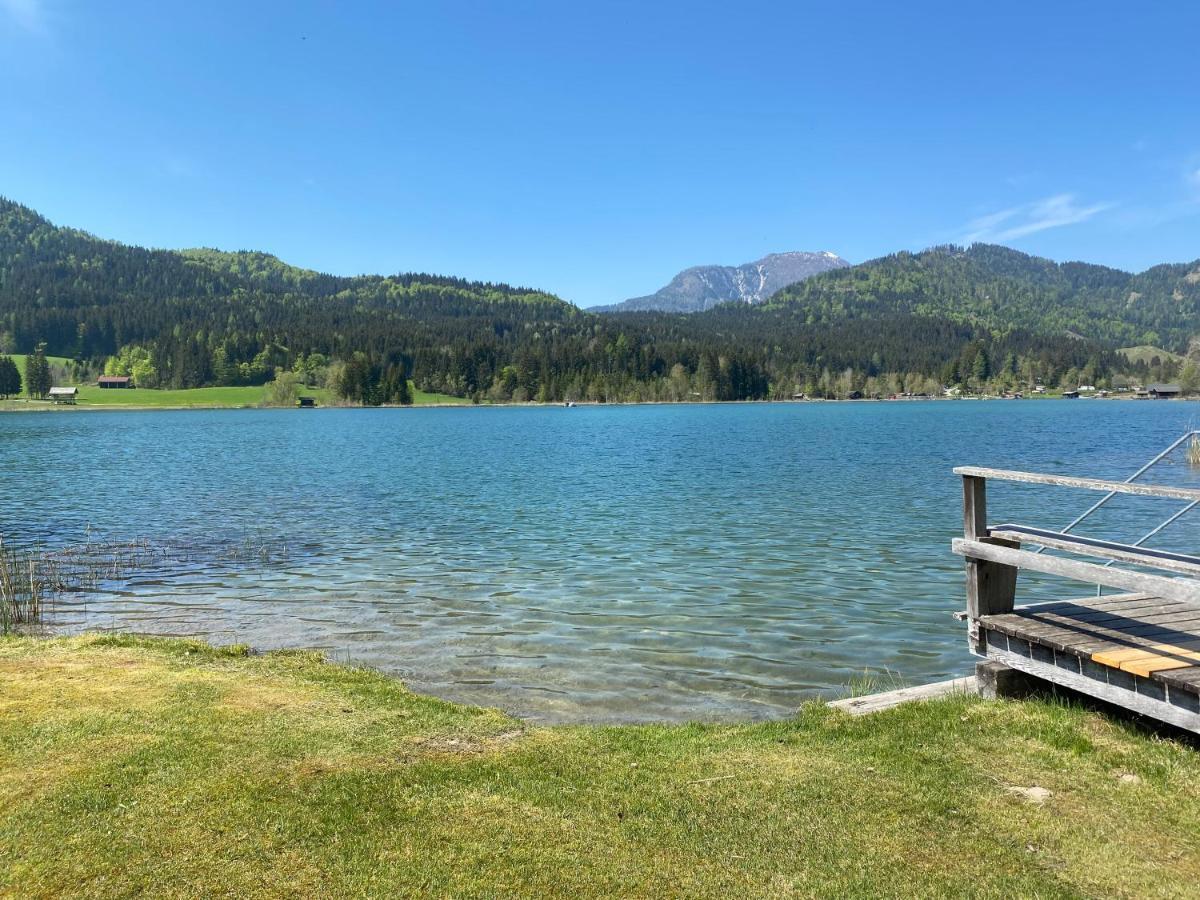 Hotel Haus Stampfer à Weissensee Extérieur photo