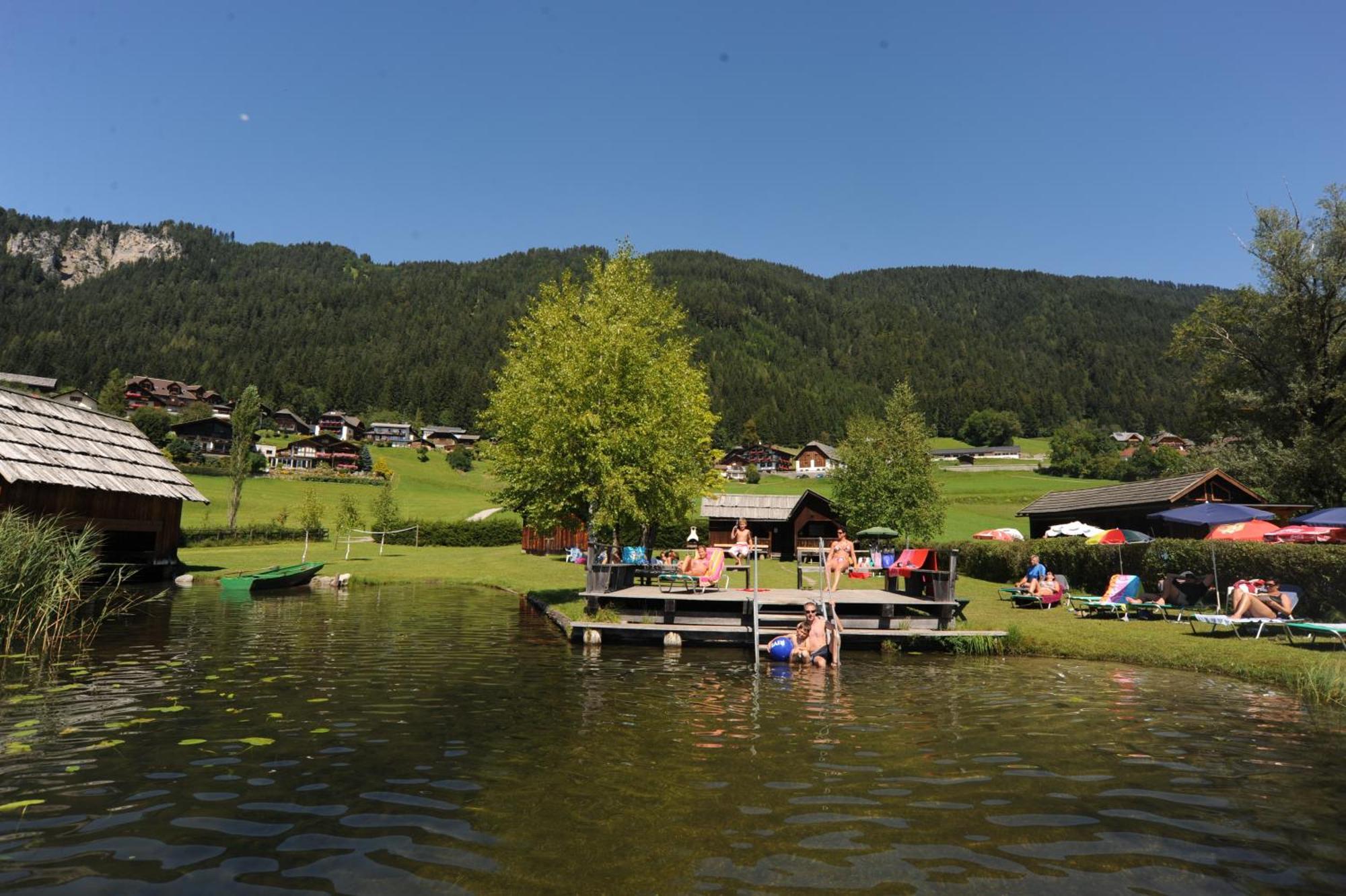 Hotel Haus Stampfer à Weissensee Extérieur photo
