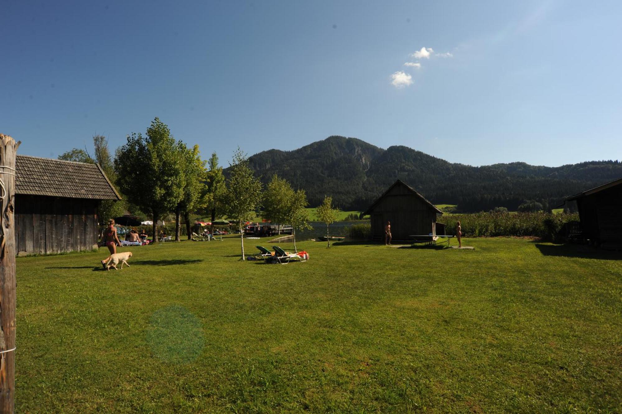 Hotel Haus Stampfer à Weissensee Extérieur photo